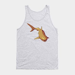 Shark Series - Golden Sister - No Text Tank Top